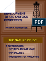 Development of Oil & Gas Properties