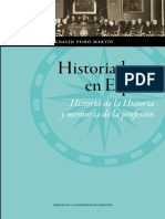 Historiadores en España - Peiró Martín, Ignacio