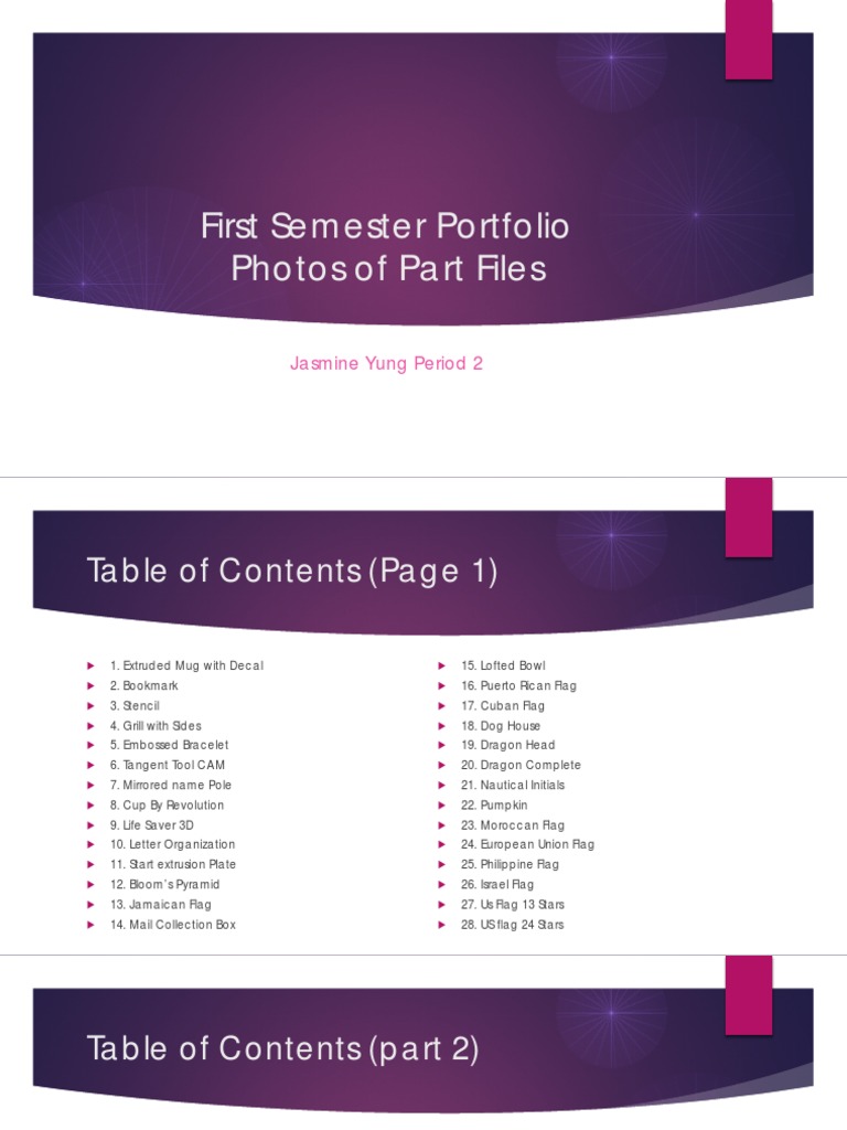 First Semester Design Portfolio | PDF | History