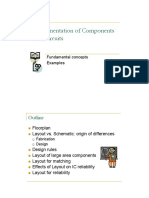 Implementation of Components and Circuits: Outline