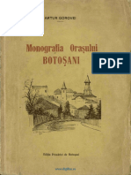 Monografia Or. Botosani PDF