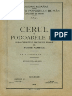 Tudor Pamfile - Cerul și podoabele lui - după credințele poporului român - Ședința dela 28 mai 1914