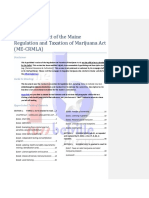 Hyperlinked Text of the Maine Regulation and Taxation of Marijuana Act