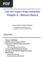 Chapter 8 - Memory Basics: Logic and Computer Design Fundamentals