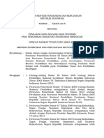 DRAFT Usulan Revisi Permen No 104 Versi 28 OKT-2015