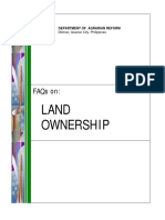 FAQs on Land Ownership by DAR
