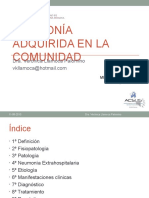 2da Semana 4ta Sesion - Neumonia Adquirida en La Comunidad - Dra. Llamoca