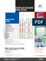 Foamboards Application Guide