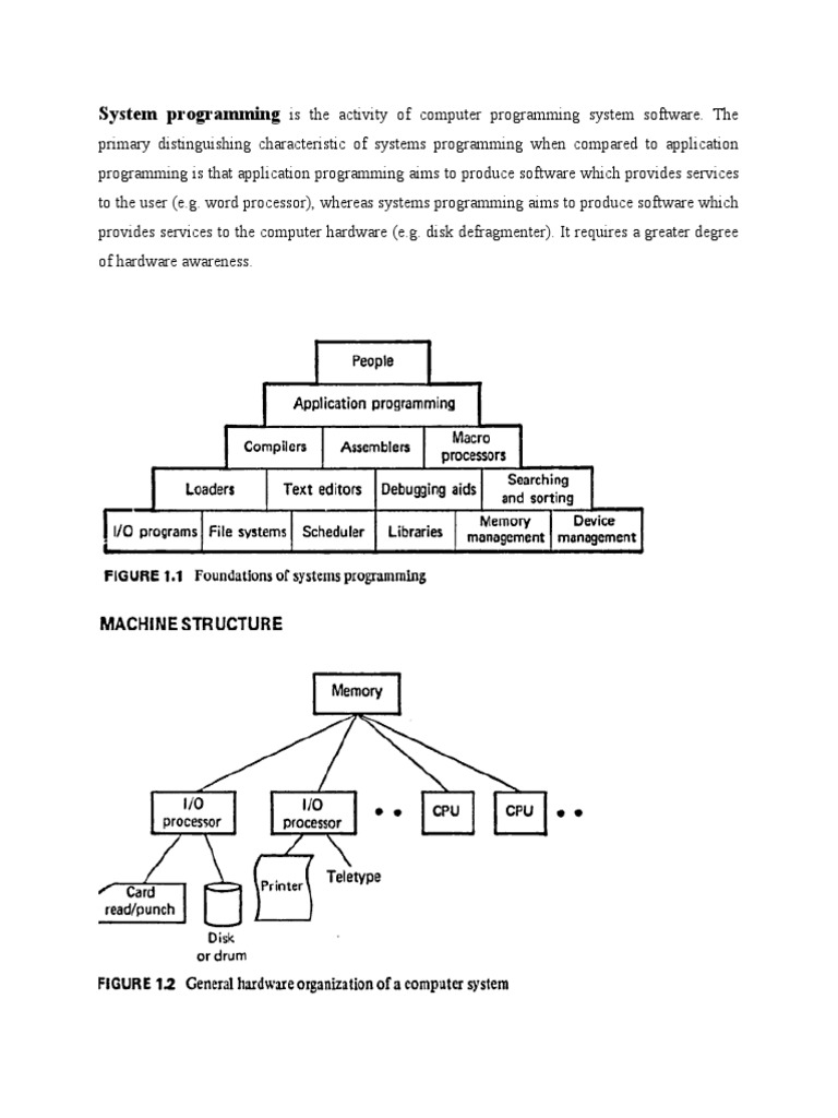 System Programming | PDF | Computer Program | Programming