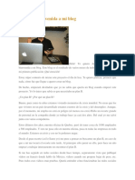 Te Doy La Bienvenida A Mi Blog PDF