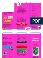 Leaflet Jajanan Sehat