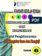 Modul TMK Tahun 6 - Modul 3 - Mengatur Cara Dan Menguji