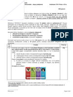 Olimpiada de Tehnologia Informaţiei  – etapa judeţeană - Cls 11 Subiect Proba de Proiect ro