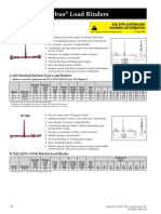 Lebus Load Binders: See Application and Warning Information