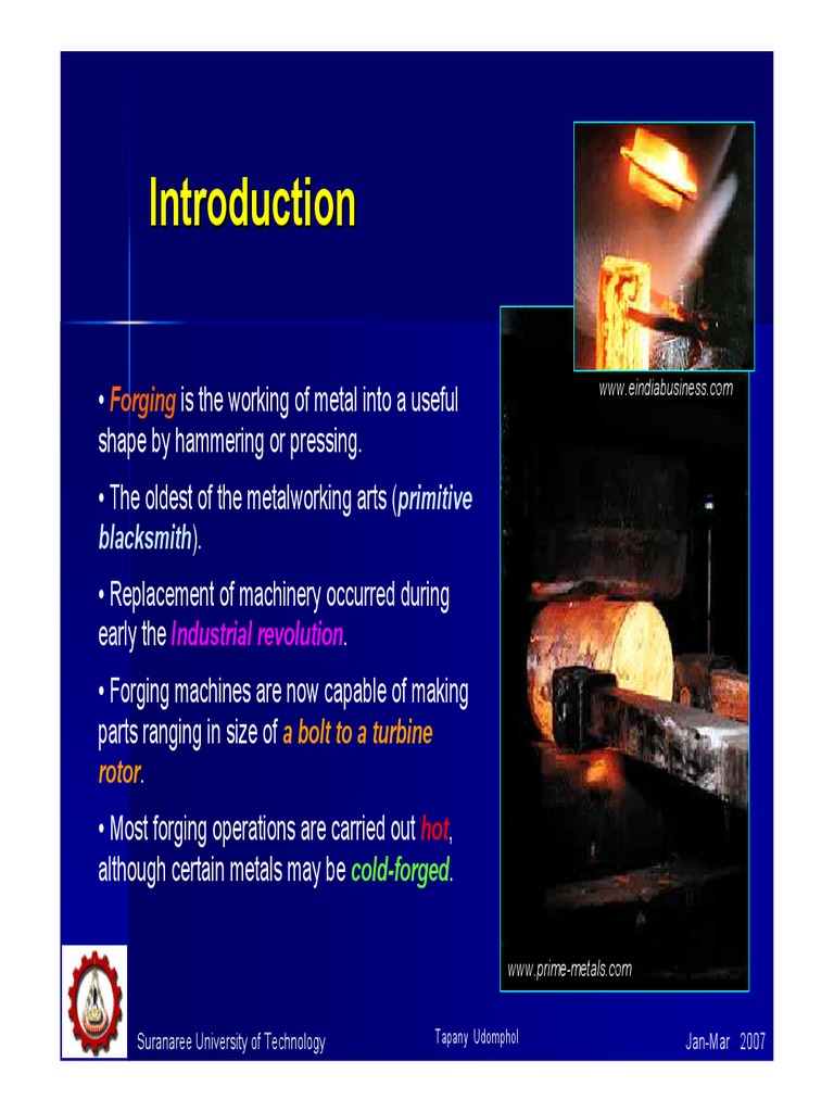 Hydraulic forging press design