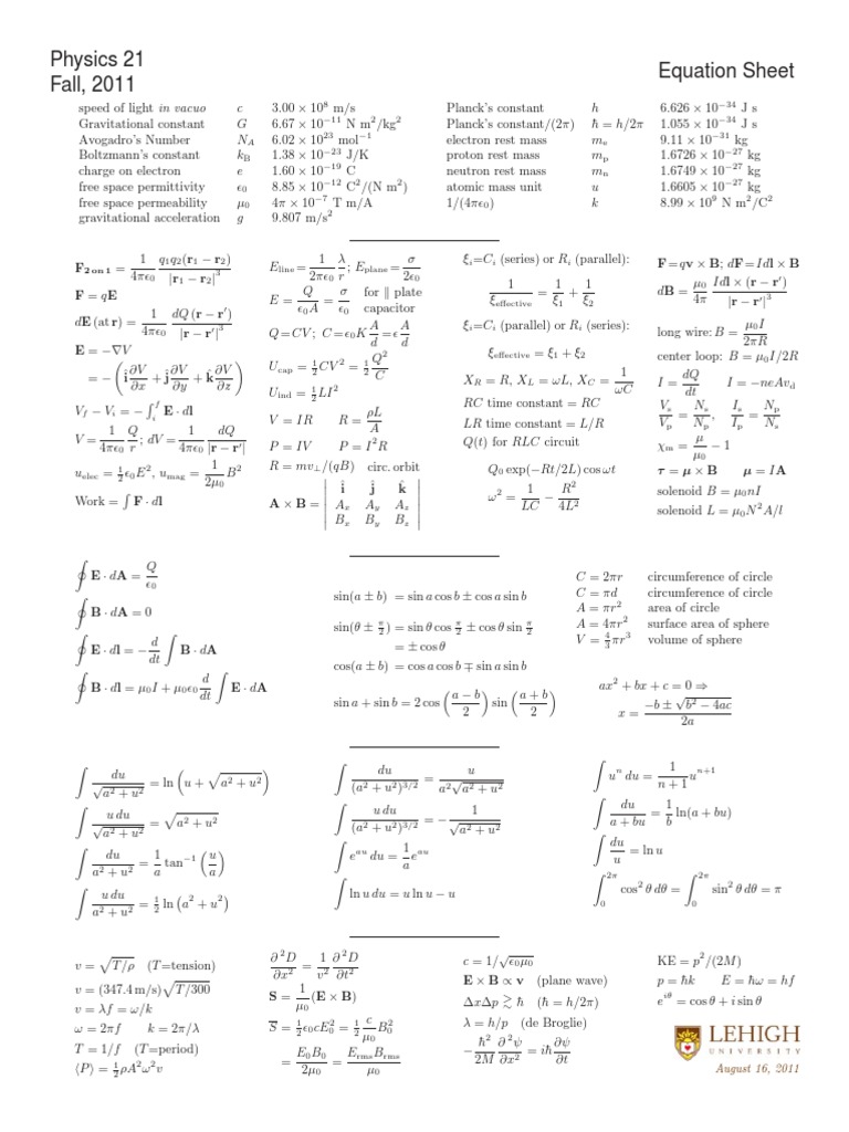 Physics 21 Solutions Capacitor Flux