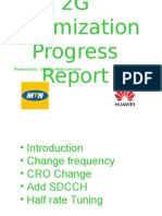 2G Optimization Progress Report 06-12-15
