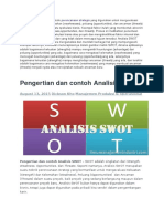 Analisis SWOT