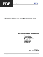 DB2 and SAP DR Using DS8300 Global Mirror V1.1