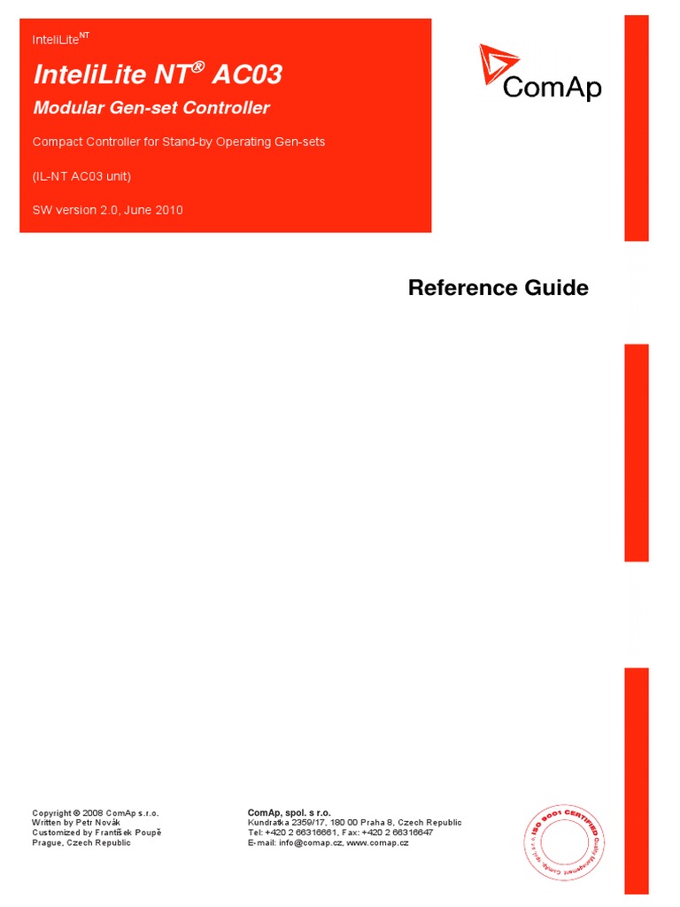 AC03 2.0 Reference Guide | PDF | Power Supply | Capacitor