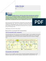 Best of FM Transmitter Circuits