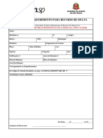 Modelo Requerimento para Recurso de Multa