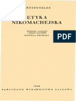 Arystoteles - Etyka Nikomachejska ks.1