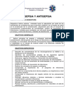 Asepsia y Antisepsia