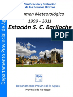 Informe Meteorológico Bariloche