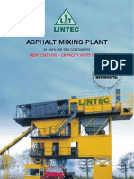 Prospect Lintec Asphalt Mixing Plant