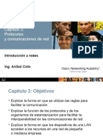 R&S - CCNA1 - ITN - Chapter3 - Protocolos y Comunicaciones de Red PDF