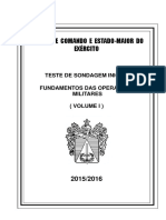Volume i - Fundamentos Das OperaÇÕes Militares 2015-2016