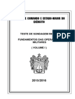 Volume I - Fundamentos Das OperaÇÕes Militares 2015-2016