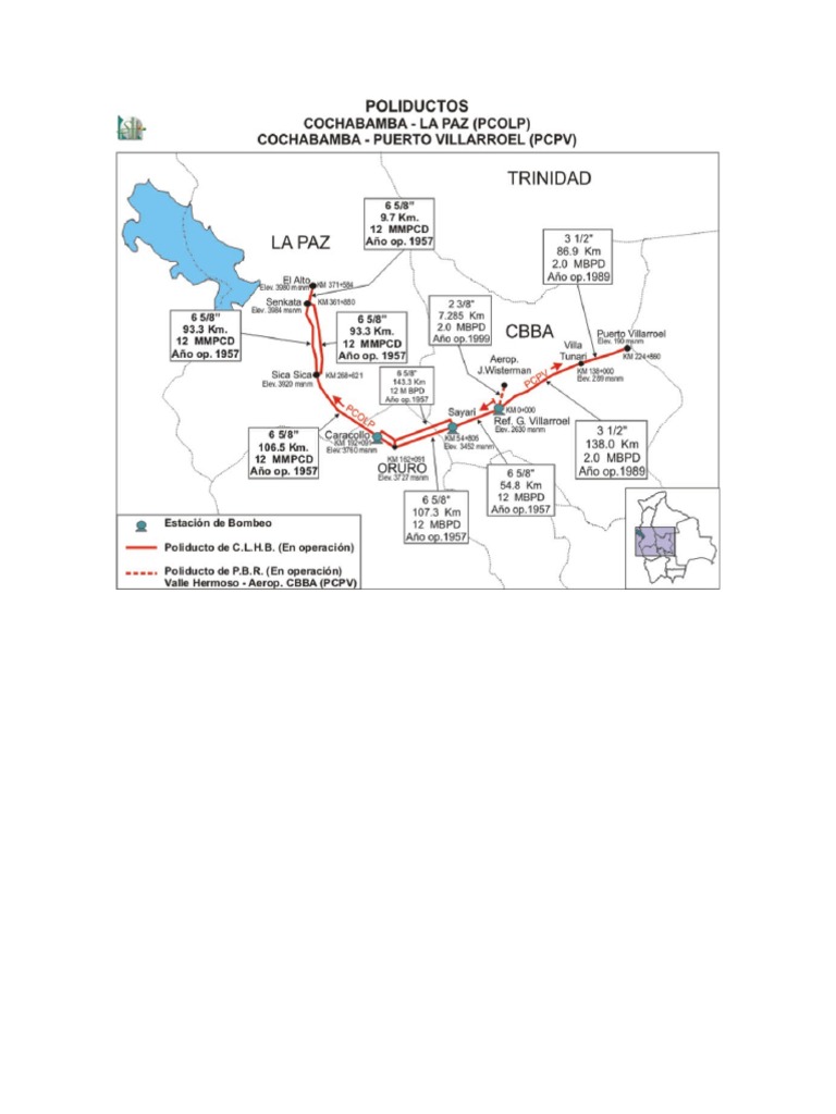 Mapa de Hidrocarburos en Bolivia | PDF | Petróleo | Hidrocarburos