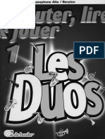 De Haske - Ecouter, Lire and Jouer - Les Duos Vol.1 (Eb)