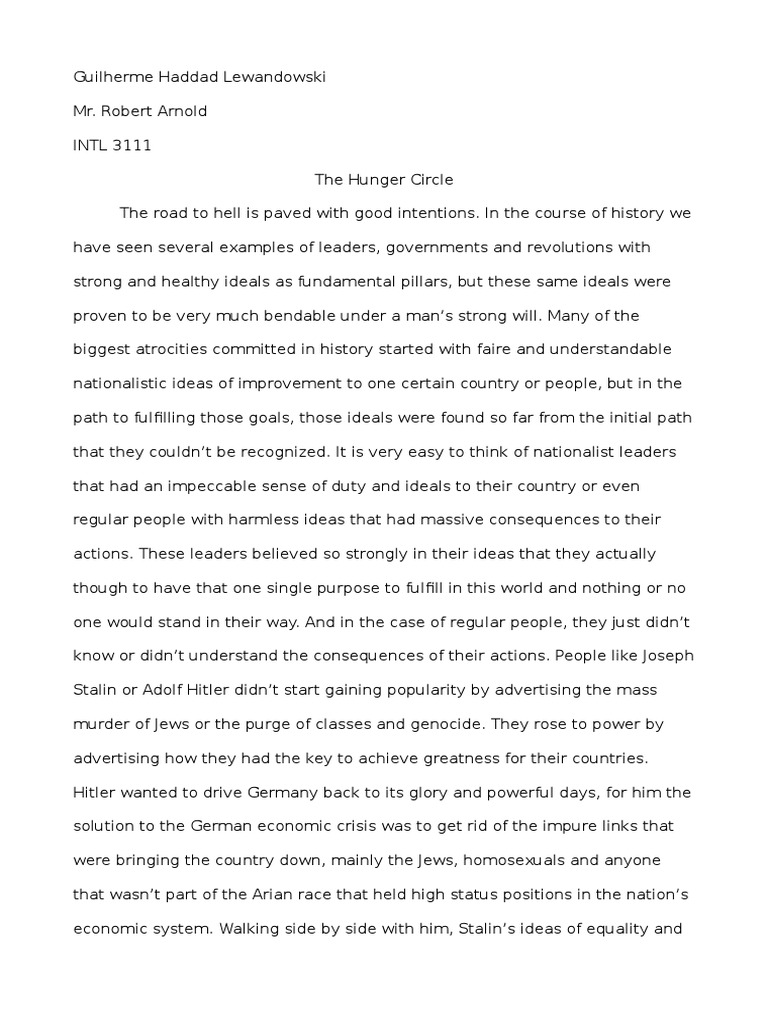 Essay On Joseph Stalin Insecurity