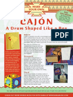 The Cajon Make and Play Your Own Box Drum