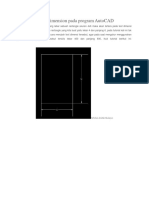 Merubah Skala Dimension, AutoCAD