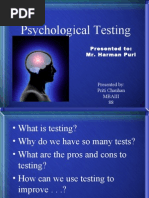 Psychological Testing