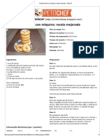 Receta Donuts Con Máquina_ Receta Mejorada - Petitchef
