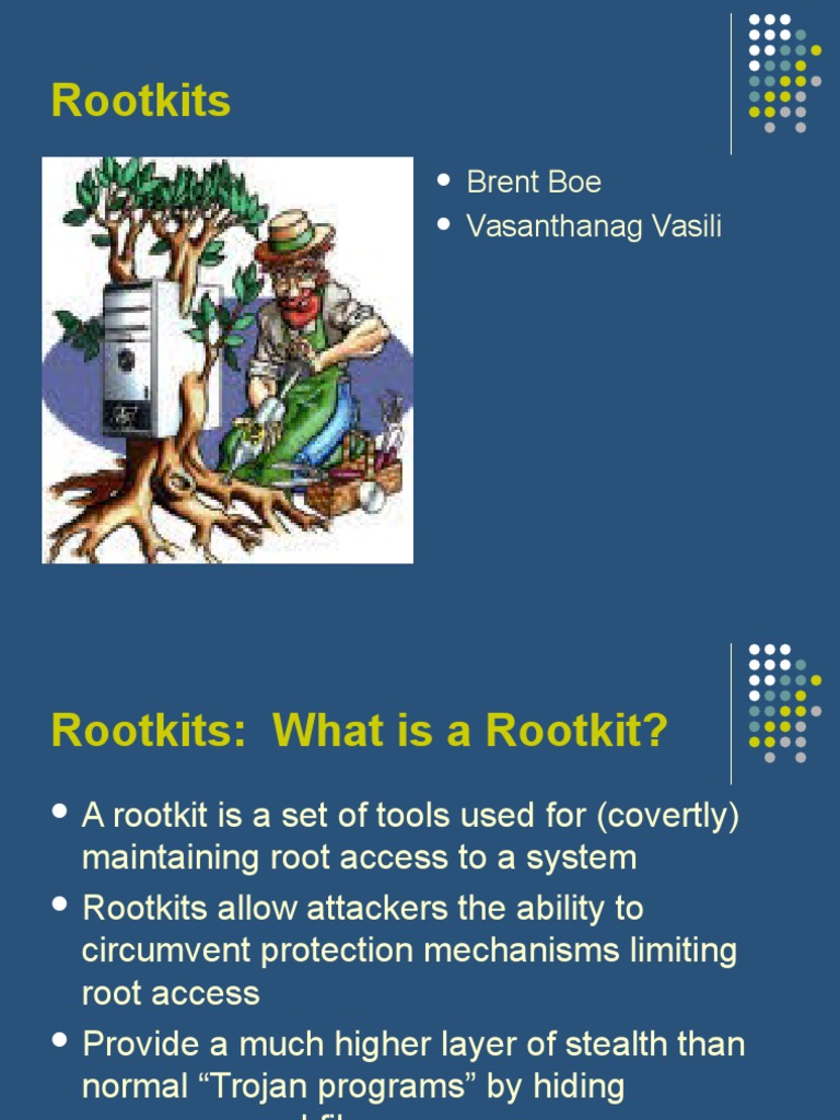 Rootkit presentation Kernel (Operating System) Library