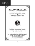 1.12.a Balavidyalaya Annual Report 2014 - School