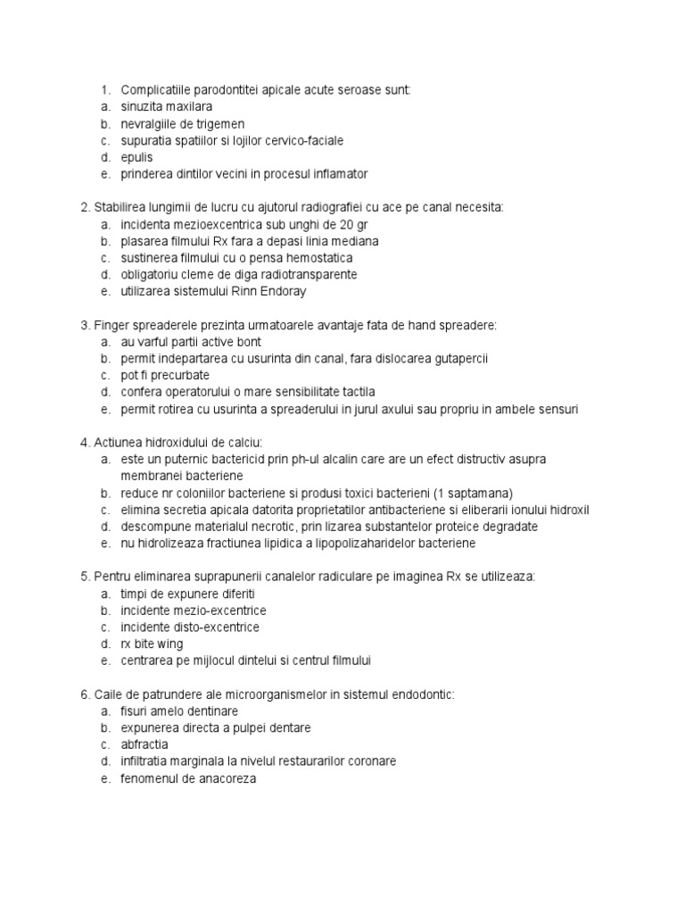 Endo Test | PDF