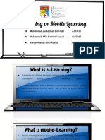 E-Learning Mobile-Learning 1
