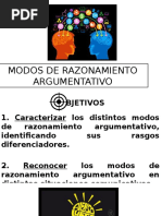 Modos de Razonamiento y Evaluación Falacias