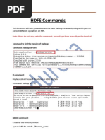 Hadoop HDFS Commands