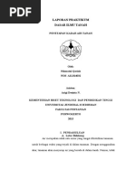 Download Laporan Praktikum Dasar Ilmu Tanah  Penetapan Kadar Air Tanah by Nikmatul Qoriah SN293579623 doc pdf