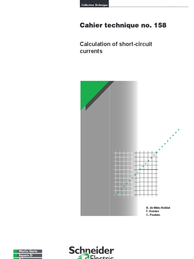 Schneider Short Circuit Calculation | PDF | Electrical Impedance ...