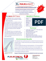 FL Maxilight 1 Page Brochure