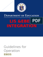EBEIS and LIS Integration JANE